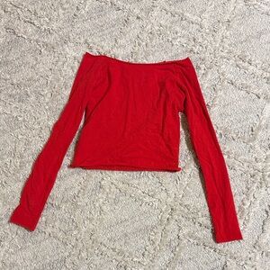 Urban Outfitters Vibrant Red Top